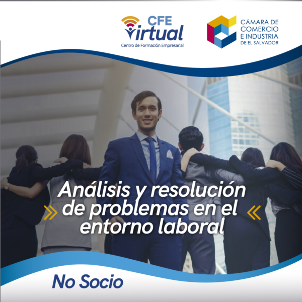 Análisis y resolución de problemas en el entorno laboral (no socio)