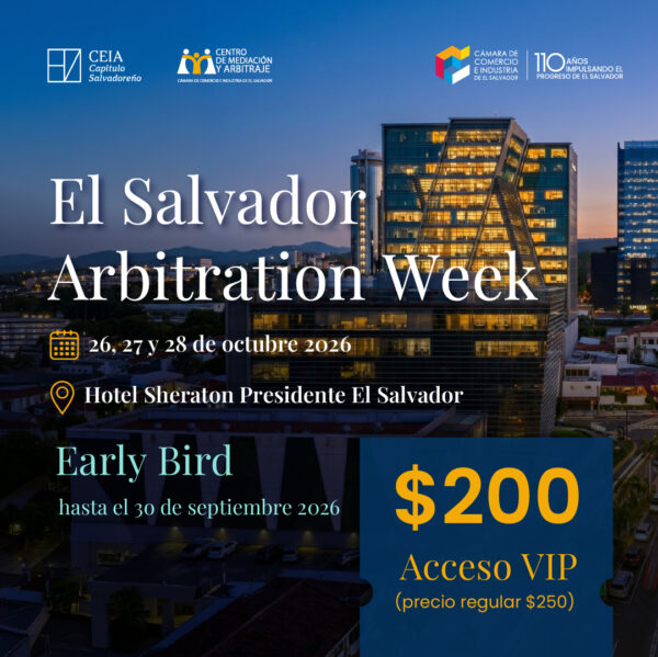 Arbitration Week - Entrada VIP